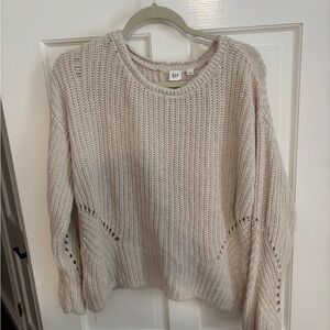 GAP Women's Beige Knit Sweater